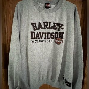 Harley Davidson sweatshirt - Gray - XL